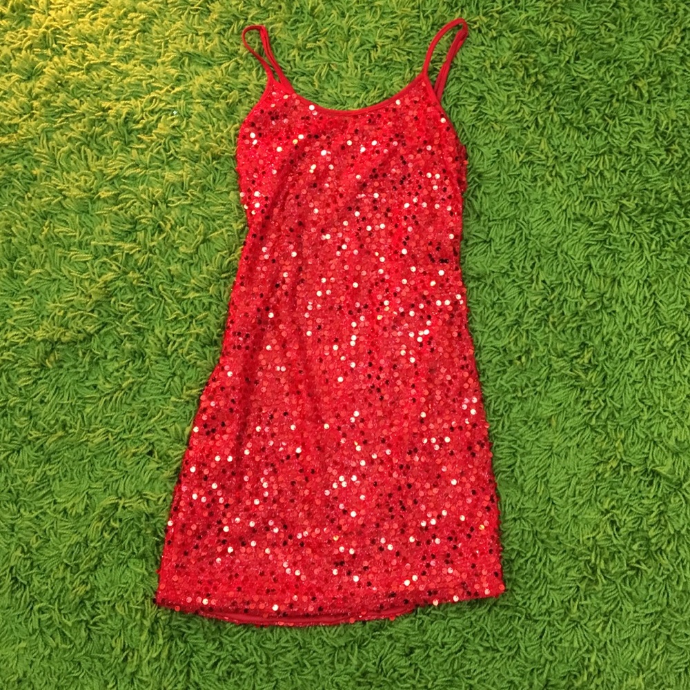 Sequin Ruby Dress